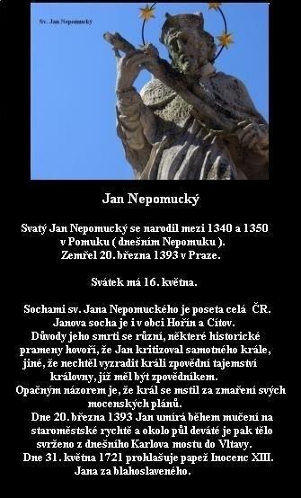 018 Kostel sv.Jiljí, sv. Jan Nepomucký.